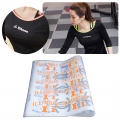 siebdruck wärmeübertragung aufkleber für yoga kleidung 
