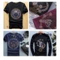 Hot Fix Rhinestone Wärmeübertragung Druck 