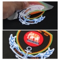 Individuelles Logo zum Aufbügeln auf weichen Buchstaben, 3D-Flock-Wärmeübertragungsaufkleber, Etikettendruck für DIY-Bastelarbeiten, T-Shirts, Kleidung, Taschen 