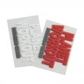 Transfertagfactory benutzerdefinierte Silikon-Logo-Aufkleber Etiketten 3D dickes Silikon-Wärmeübertragungsetikett für Kleidungsetiketten 