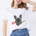 Großhandel mit kundenspezifischen, hochwertigen Designs, Transferaufklebern, Plastisol-Wärmeübertragungsdruck für T-Shirts 